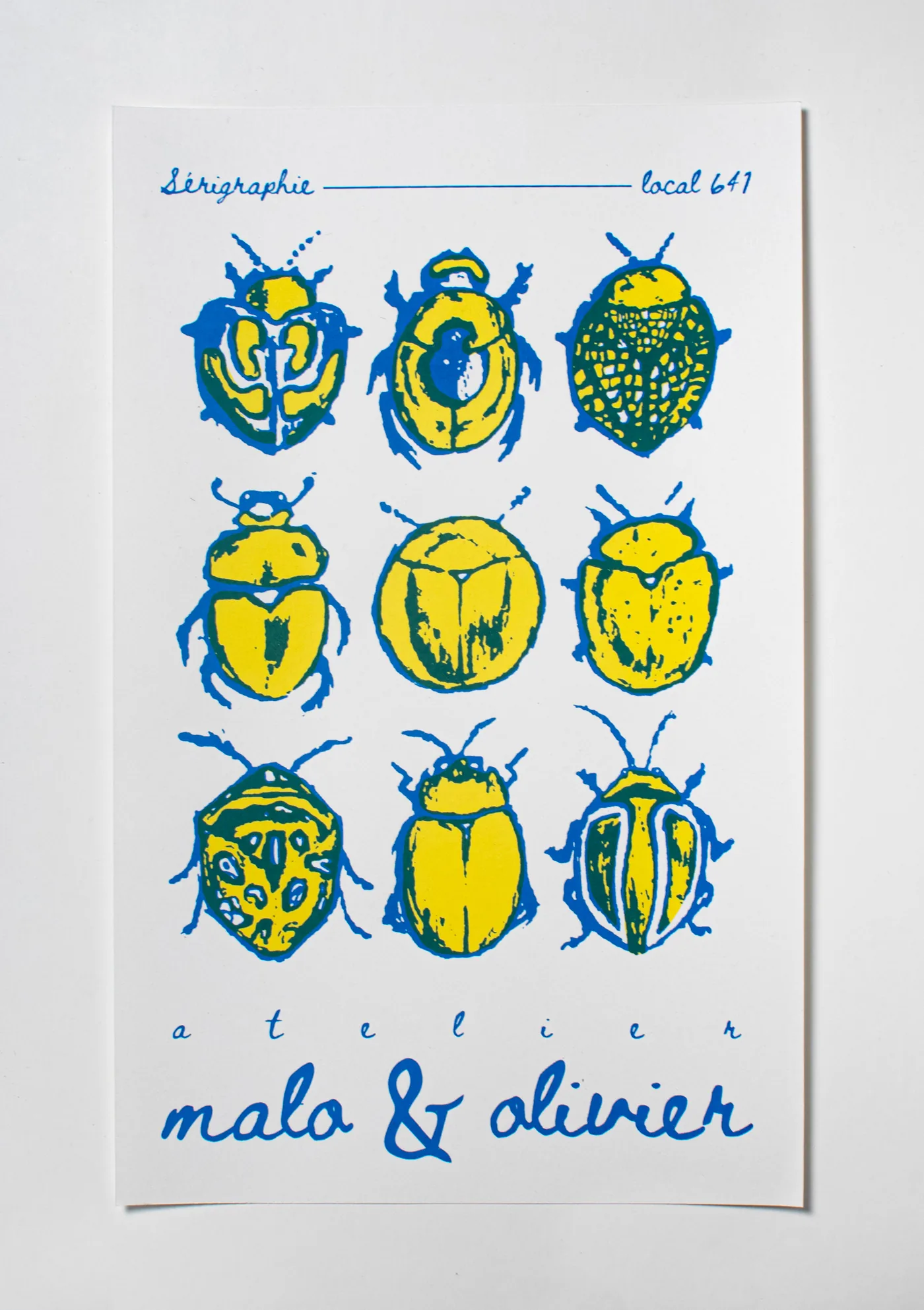 Affiche Malo et Olivier — affiche complète